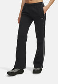 Under Armour RIVAL FLEECE PIPED - Tracksuit bottoms - black