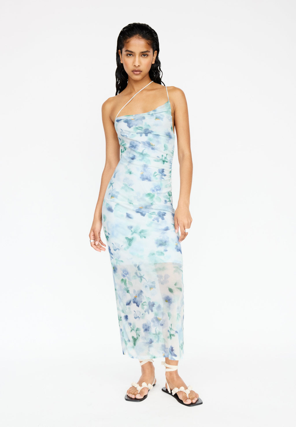 PULL&BEAR FLORAL STRAPPY