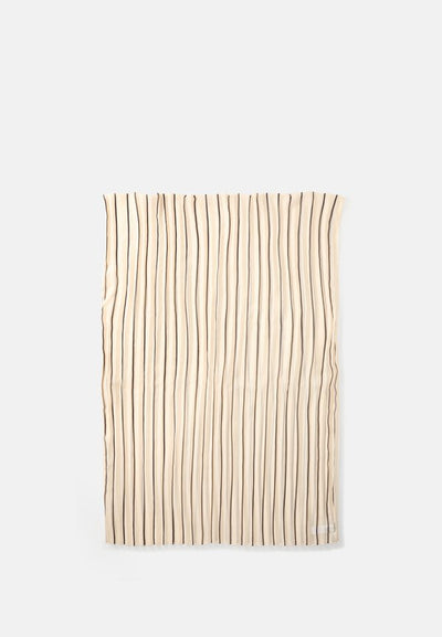 Tommy Hilfiger SCRIPT SCARF - Scarf - soft cream