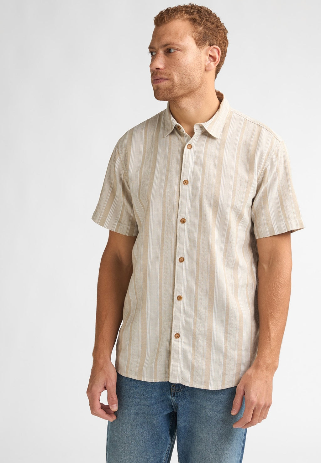 Petrol Industries STRIPED SHORT-SLEEVE  RANGER
