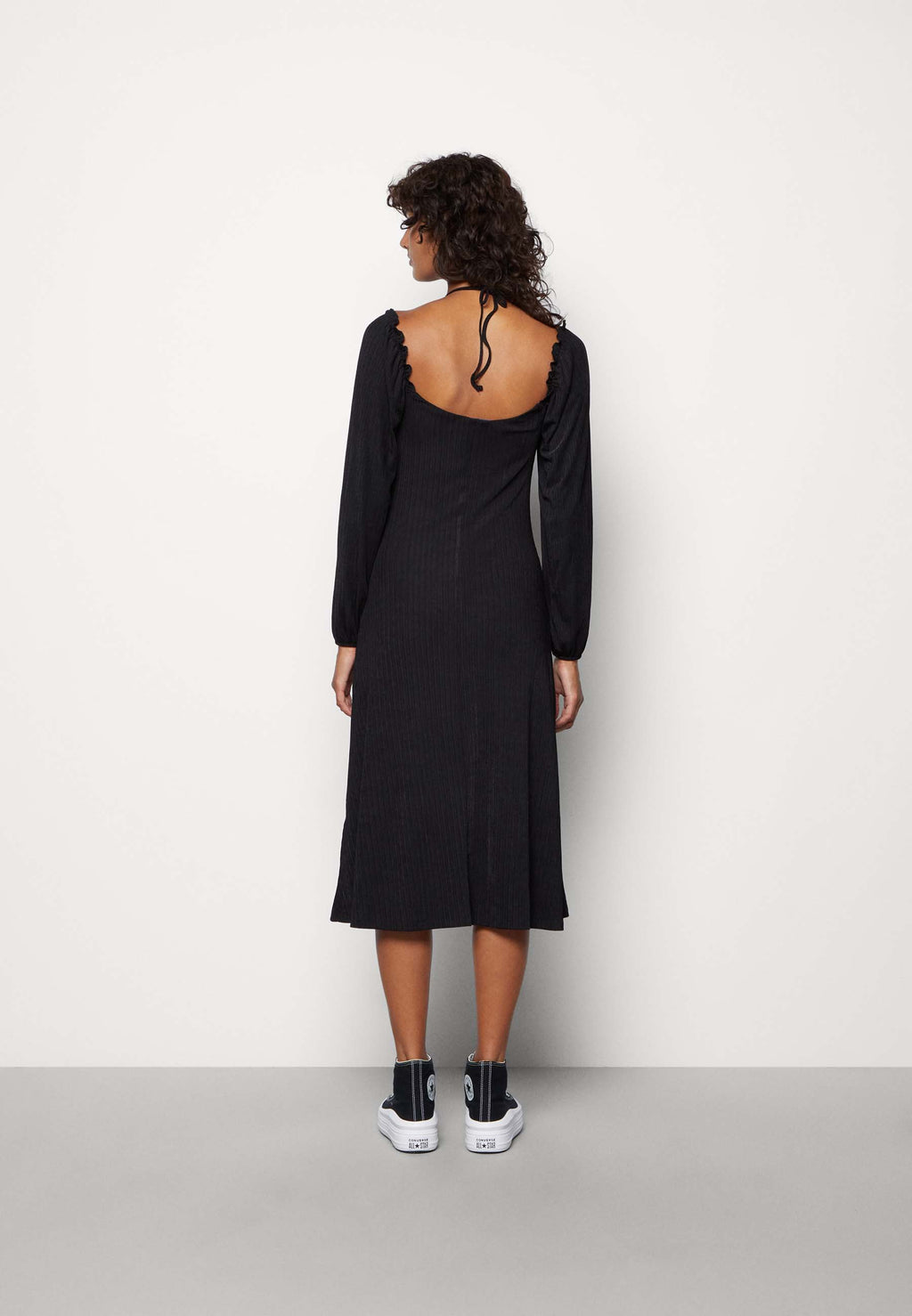 Hollister Co. TIE HALTER PARTY DRESS