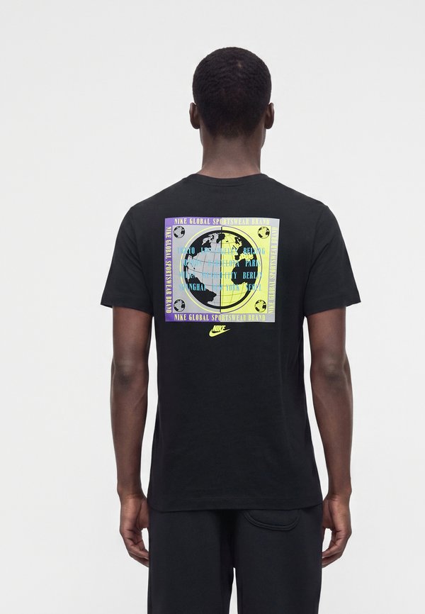 Nike Sportswear TEE GLOBE - Print T-shirt - black