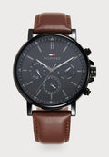 Tommy Hilfiger TYSON - Watch - brown/black