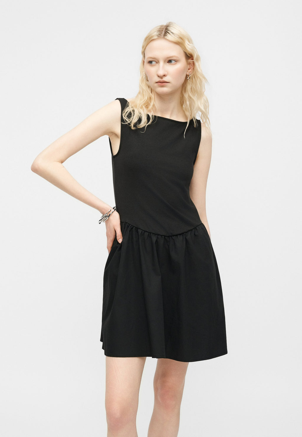 GAP MIXED MEDIA DRESS