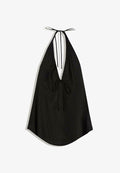 Bershka Blouse - black