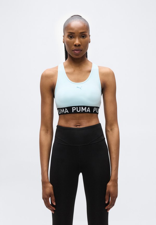 Puma 4KEEPS ELASTIC BRA - Medium support sports bra - fresh water