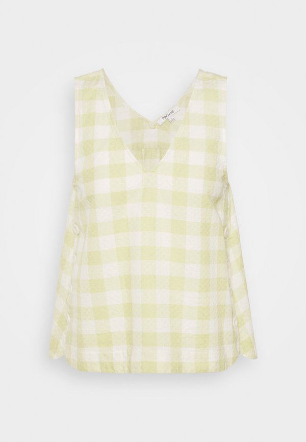 Madewell LAUREL TANK IN GINGHAM