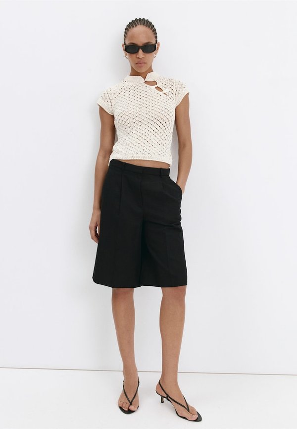Mango ADULT - Print T-shirt - beige