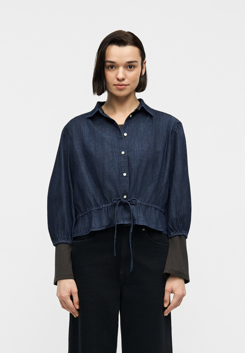 GAP TIE WAIST SHIRT