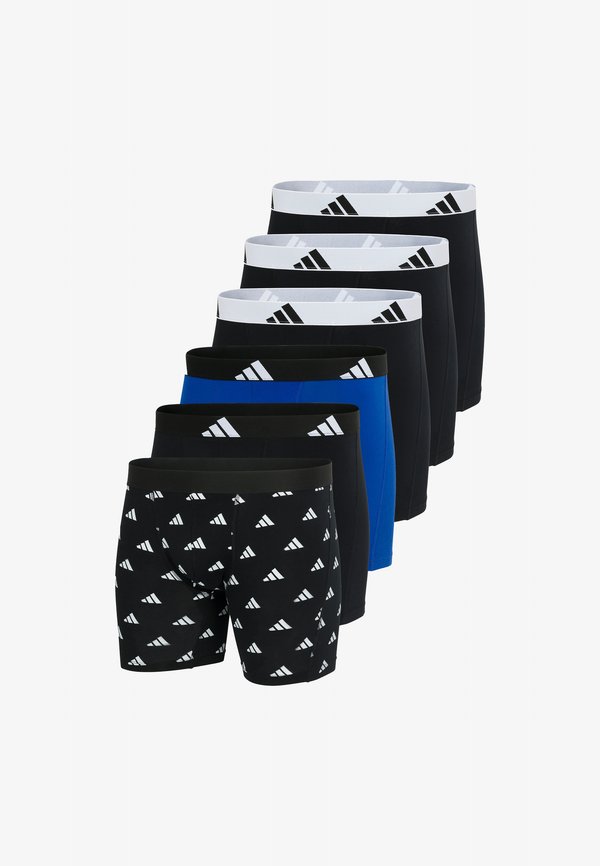 adidas Sportswear 6ER PACK  - Trunks - schwarz   blau   schwarz