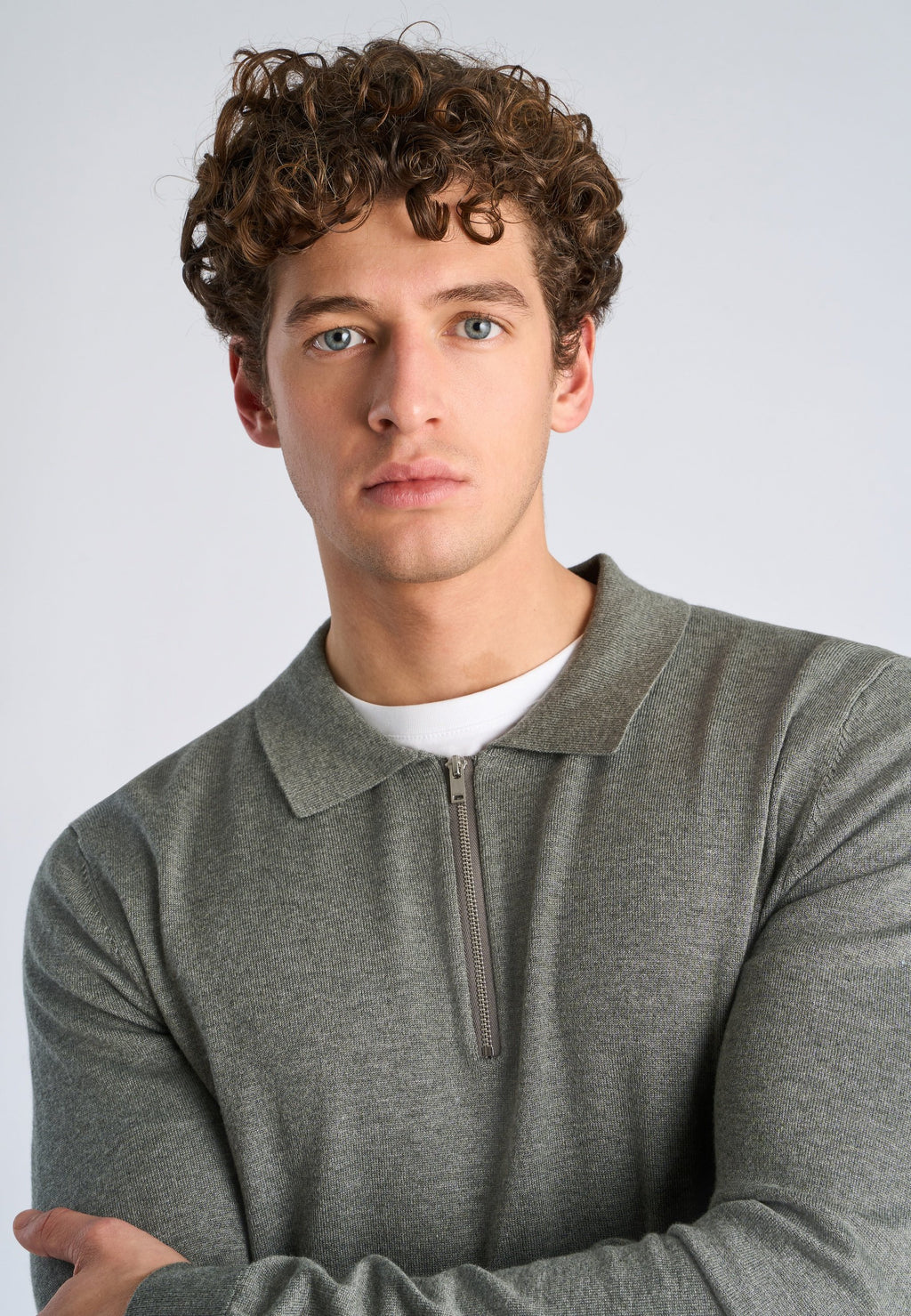 ECOVERO L/S ZIP POLO Media 5
