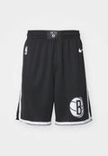 Nike Performance NBA BROOKLYN NETS SHORTS - Club wear - black/white