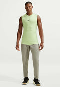 Nike Performance M NP DF NPT PANT - Tracksuit bottoms - light army light liquid lime