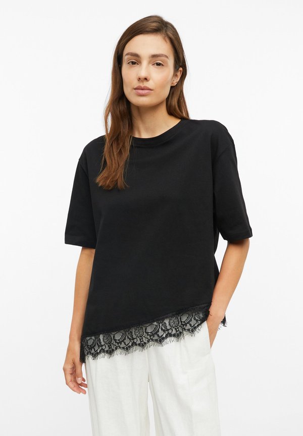 s.Oliver T-SHIRT - Basic T-shirt - schwarz