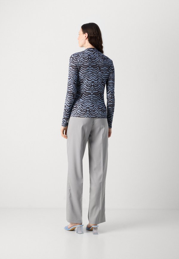Scotch & Soda ALL OVER PRINTED MOCK NECK LONG SLEEVE