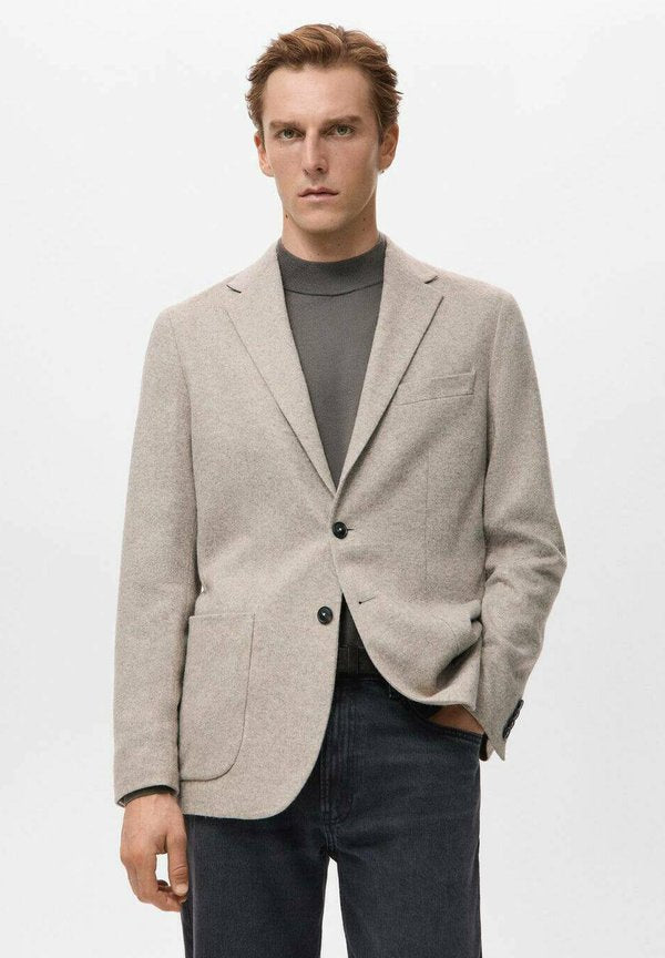 Mango Blazer jacket - beige