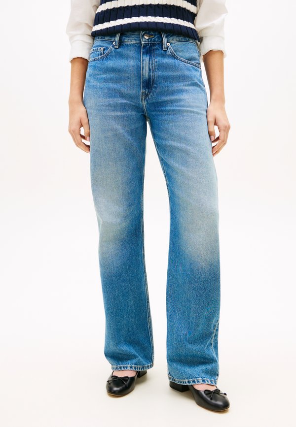 Tommy Hilfiger MID RISE LOOSE STRAIGHT LEG JEANS - Bootcut jeans - blue
