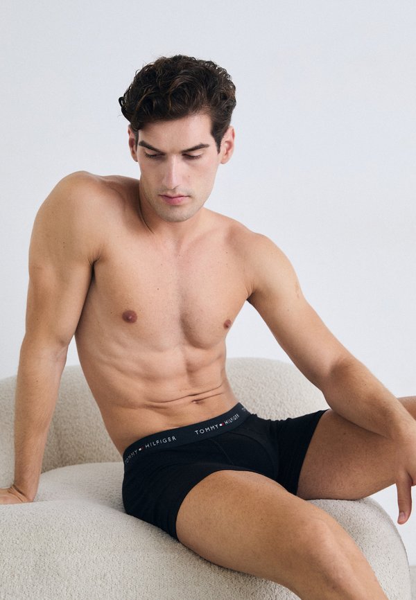 Tommy Hilfiger SIGNATURE BOXER BRIEF 3 PACK - Boxer briefs - blue/prep nvy/black