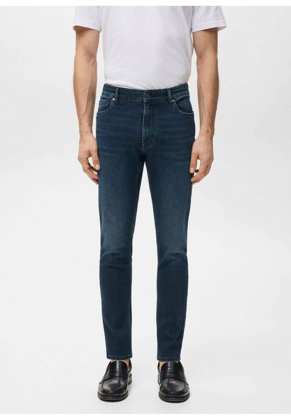 Mango Jeans Skinny Fit - deep dark blue