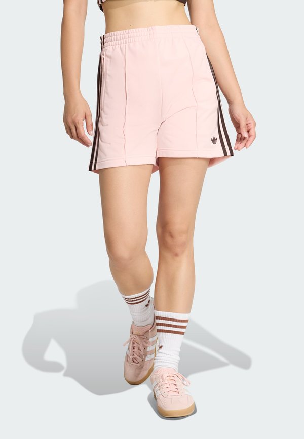 adidas Originals FIREBIRD - Shorts - sandy pink aurora coffee