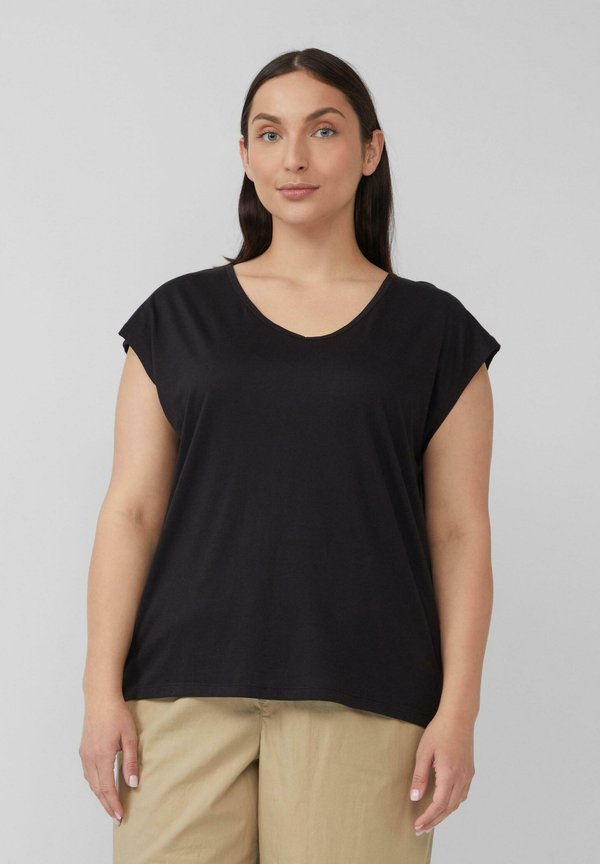 s.Oliver Basic T-shirt - schwarz