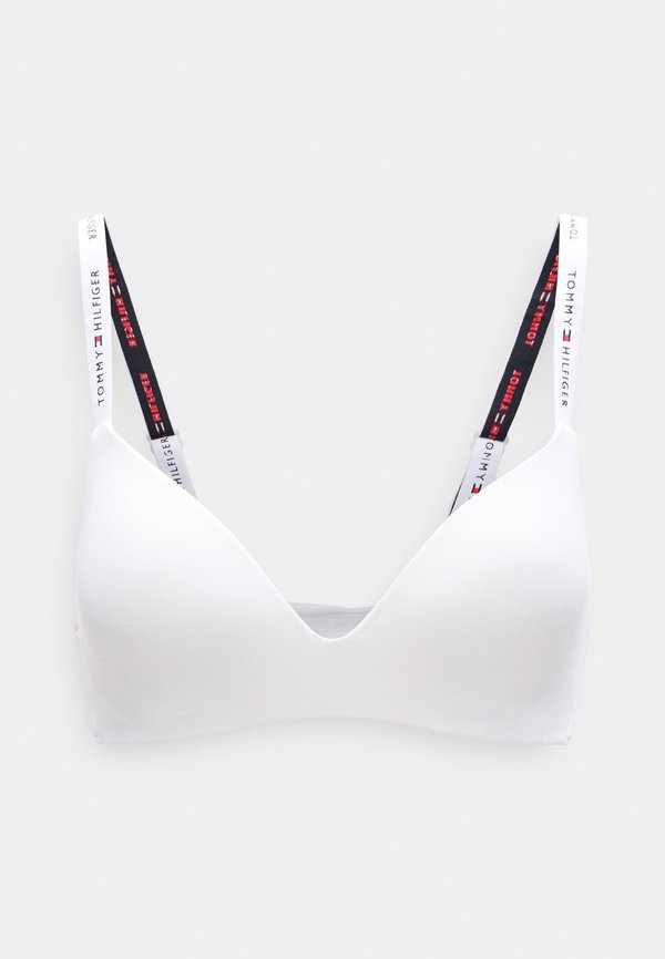 Tommy Hilfiger ICON 2.0 LIGHTLY LINED TRIANGLE - Triangle bra - white