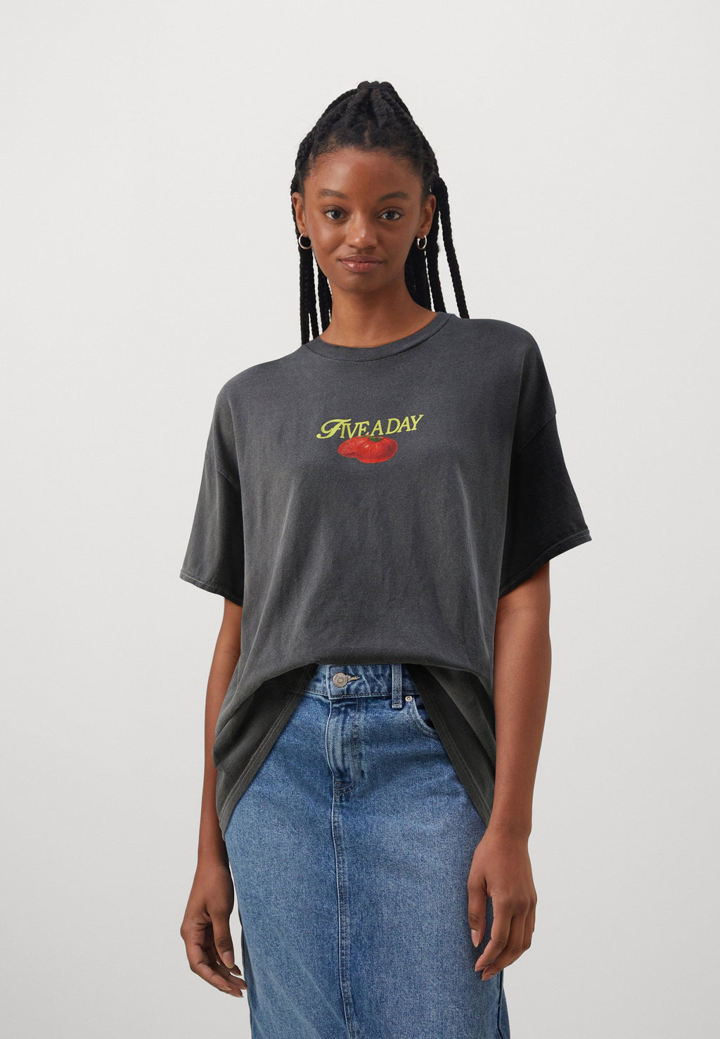 BDG Urban Outfitters FIVE A DAY TEE UNISEX