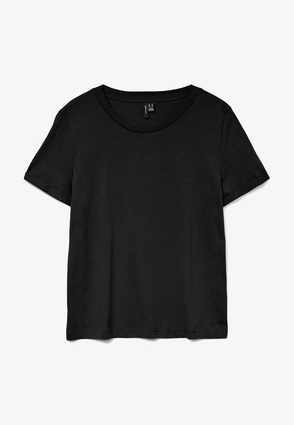 Vero Moda VMPAULA SS NOOS - Basic T-shirt - black