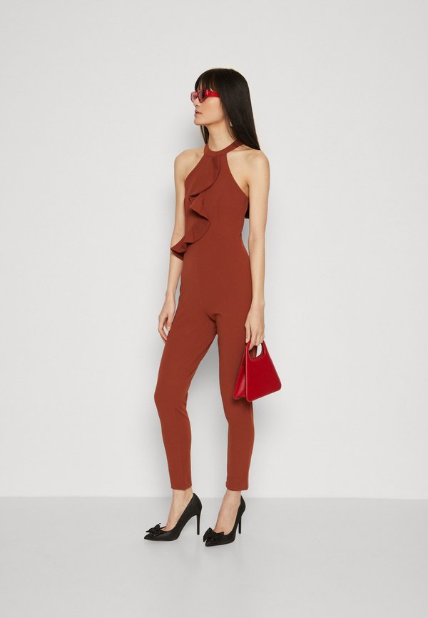 WAL G. POPPY FRILL NECK