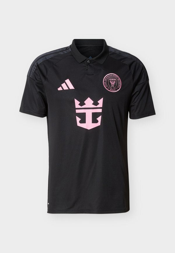 adidas Performance INTER MIAMI 26/27 AWAY MESSI - Football jersey - black/bliss pink