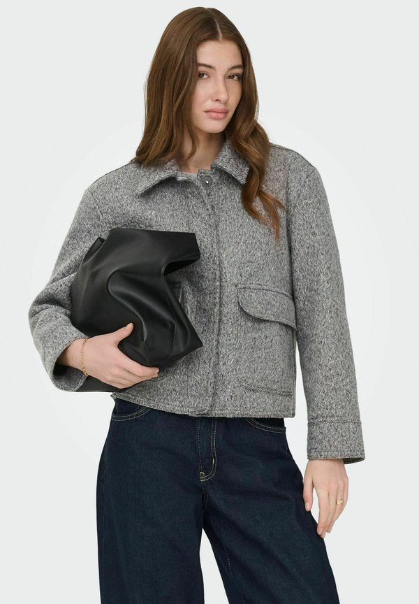 ONLY ONLSANNE - Light jacket - medium grey melange