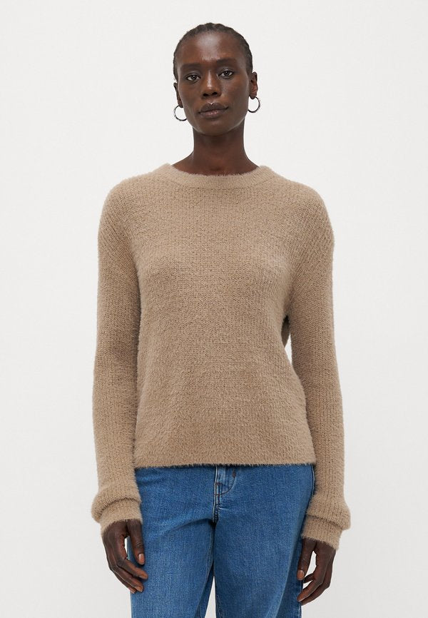 Vero Moda Tall VMPUFF O NECK  - Jumper - silver mink