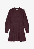 Vero Moda Knitted AWANGALINA Short - Jumper dress - winetasting