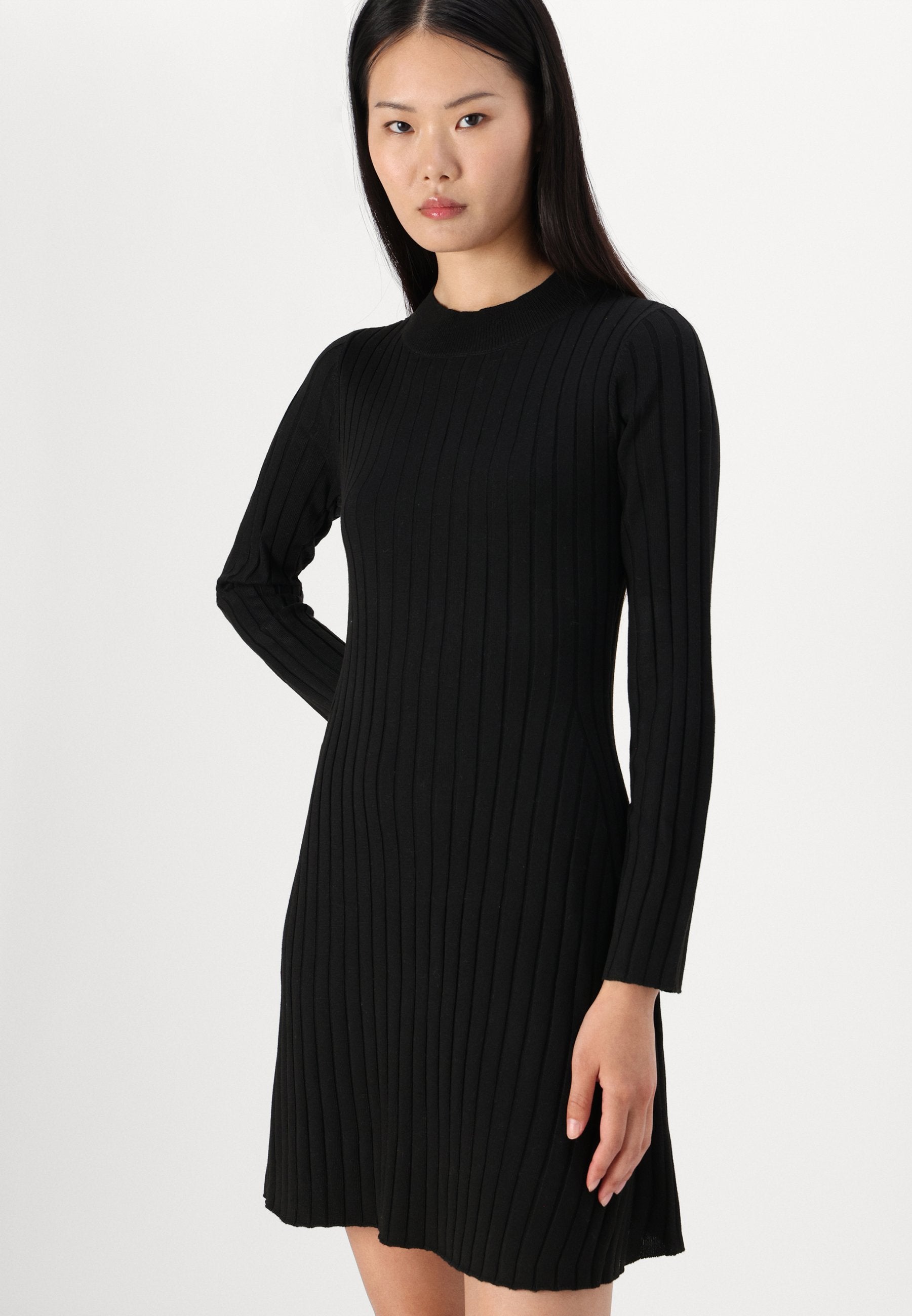 JDY JDYERIKA O NECK SKATER DRESS