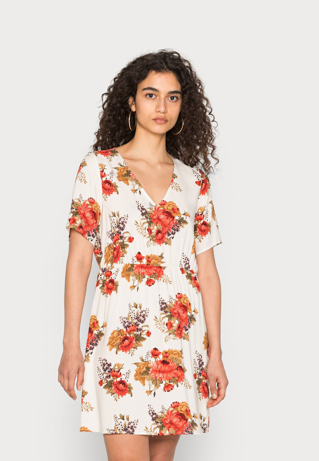 VILA VIBOLDS V NECK DRESS