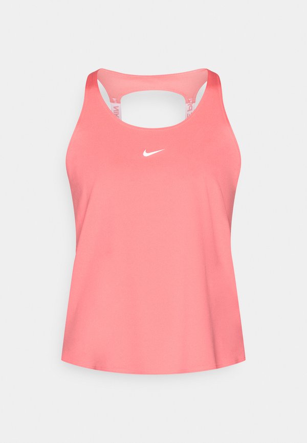 Nike Performance TANK ELASTIKA - Top - sea coral/white