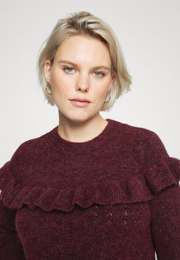 Vero Moda Maternity VMMMERELYN O NECK FRILL