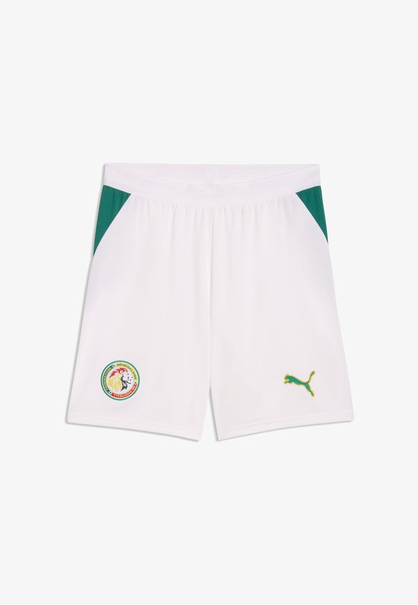 Puma SENEGAL SHORTS - Sports shorts - white-archive green