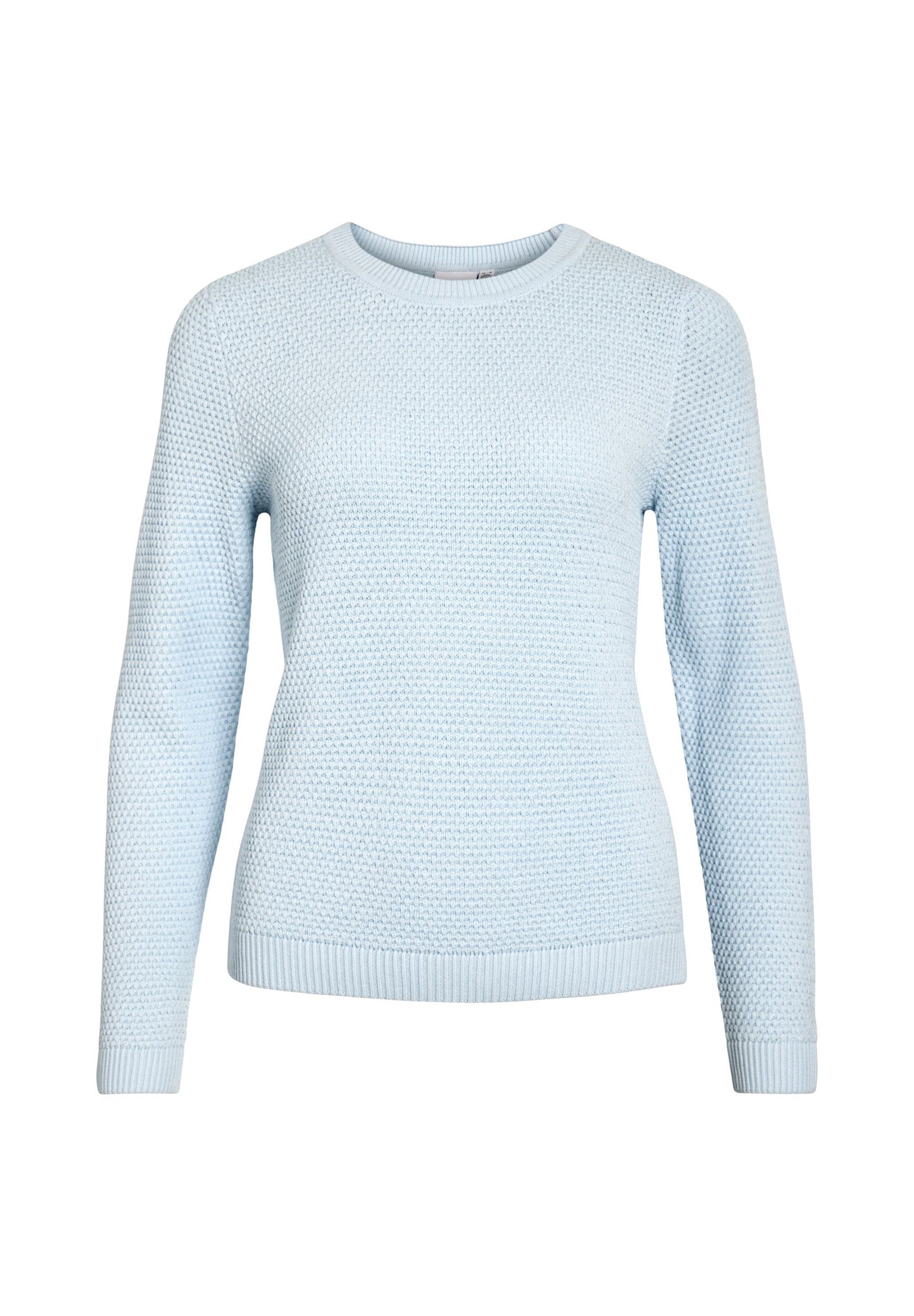 VILA VIDALO O-NECK L/S KNIT TOP- NOOS