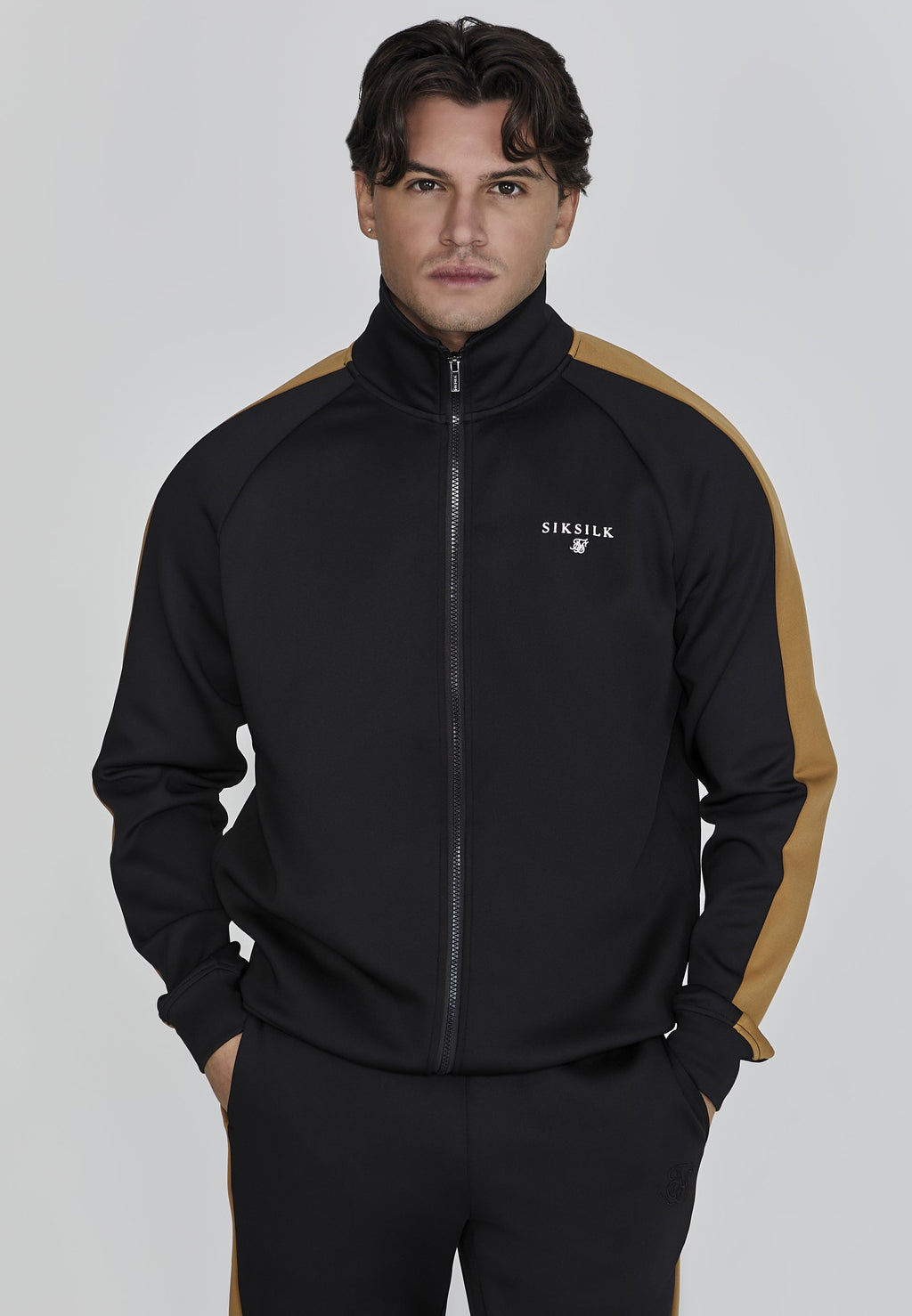 SIKSILK POLY TRACK TOP