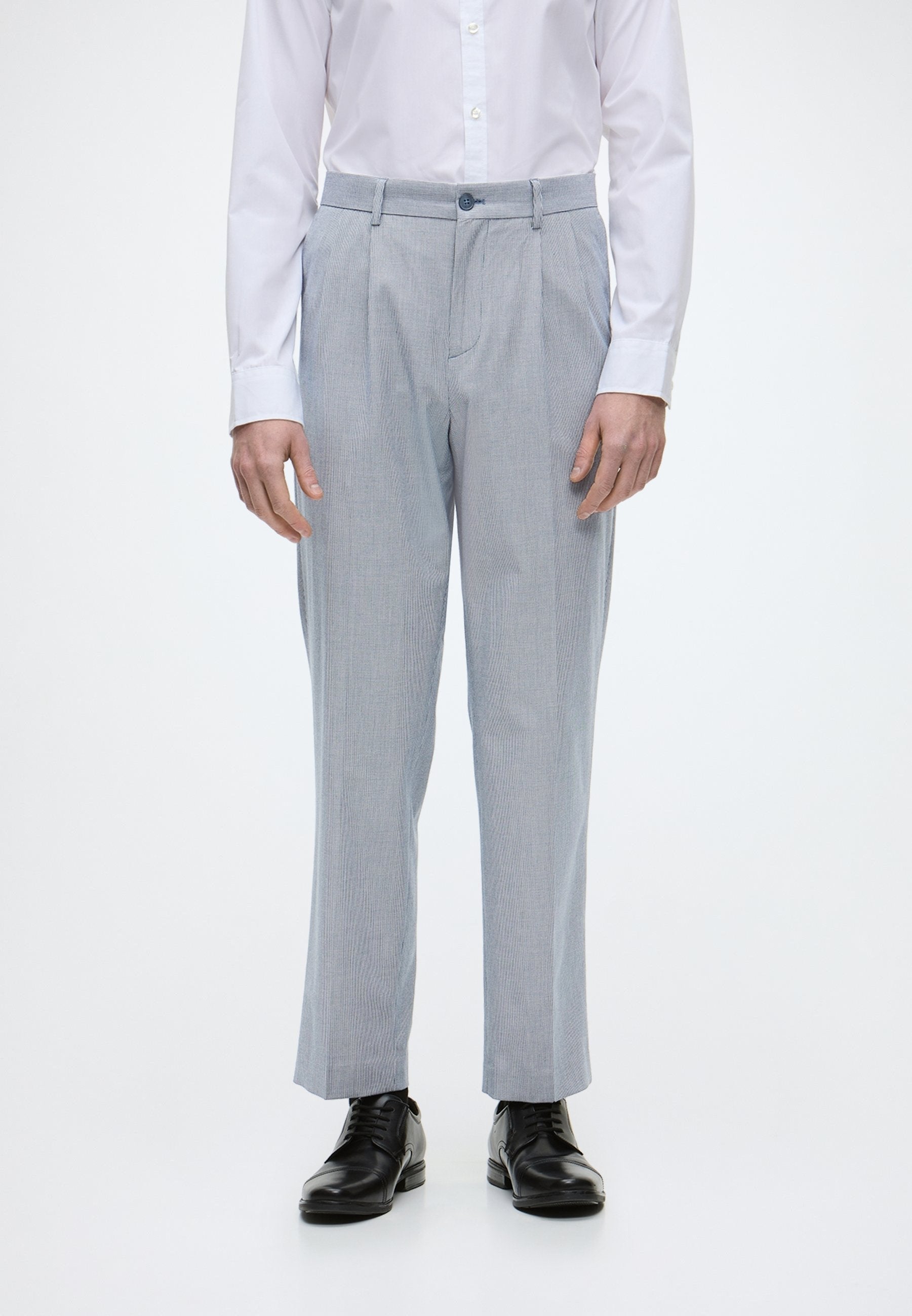 MICRO HOUNDTOOTH SUIT CROPPED Media 6