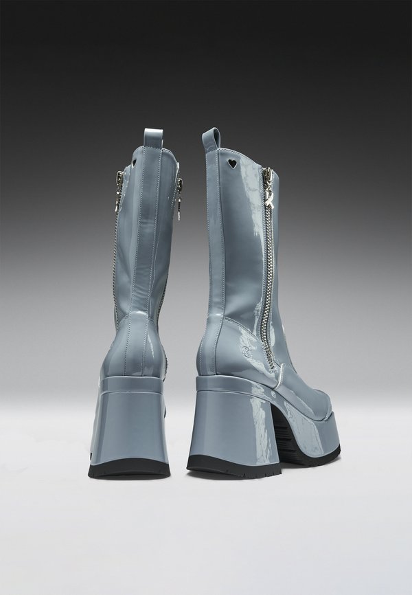 Koi Footwear HALCYON CHUNKY HEELED BOOTS