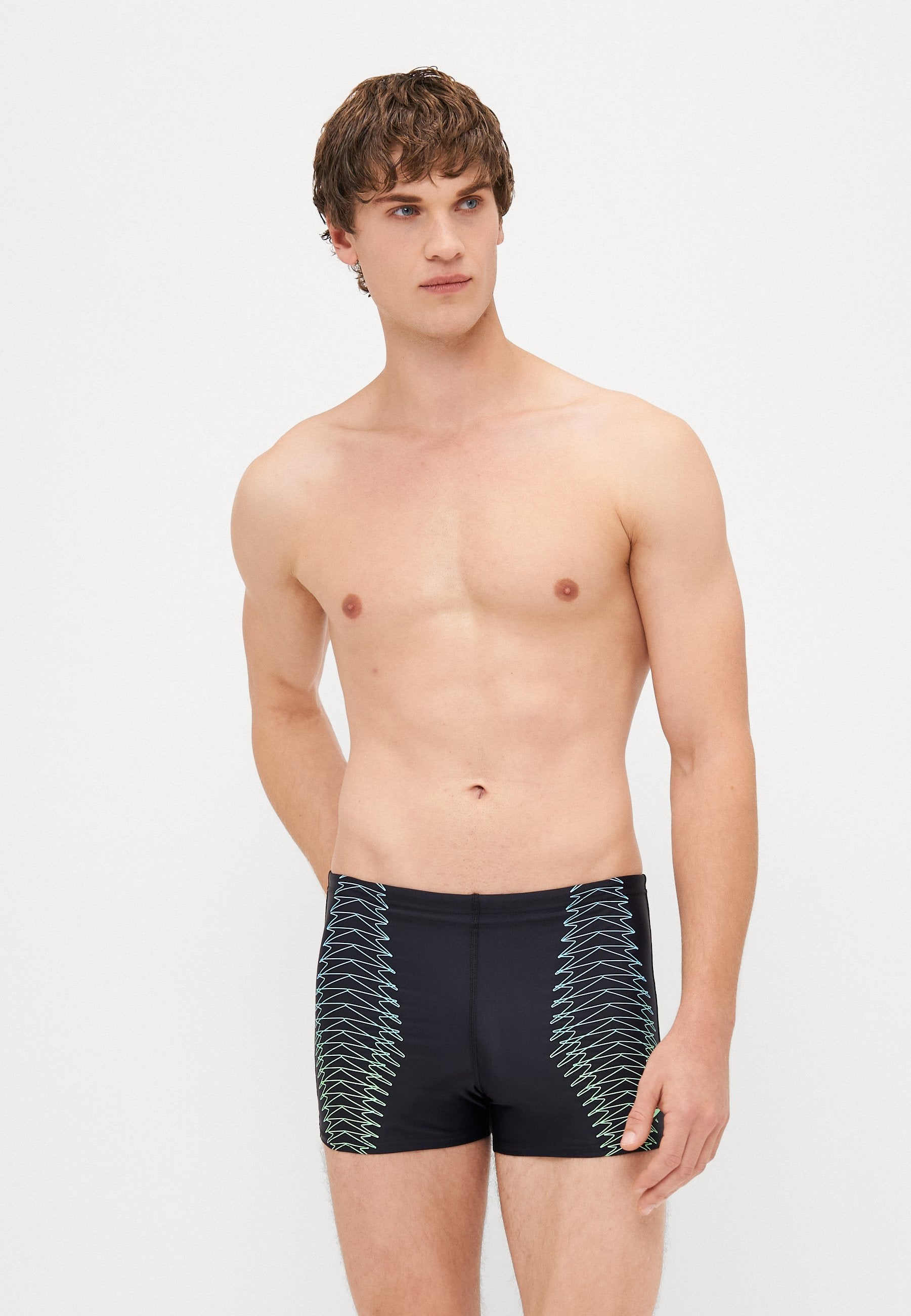 Speedo MENS TECH PRINT AQUASHORT