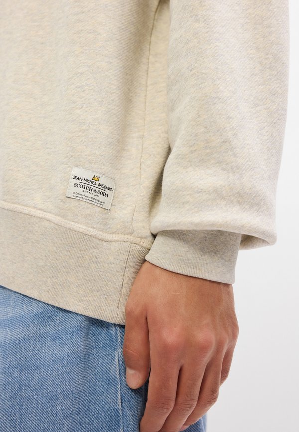 Scotch & Soda BASQUIAT WASHED ARTWORK RELAXED FIT HOODIE