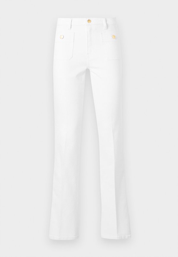 Tommy Hilfiger MID RISE BOOTCUT WHITE JEANS