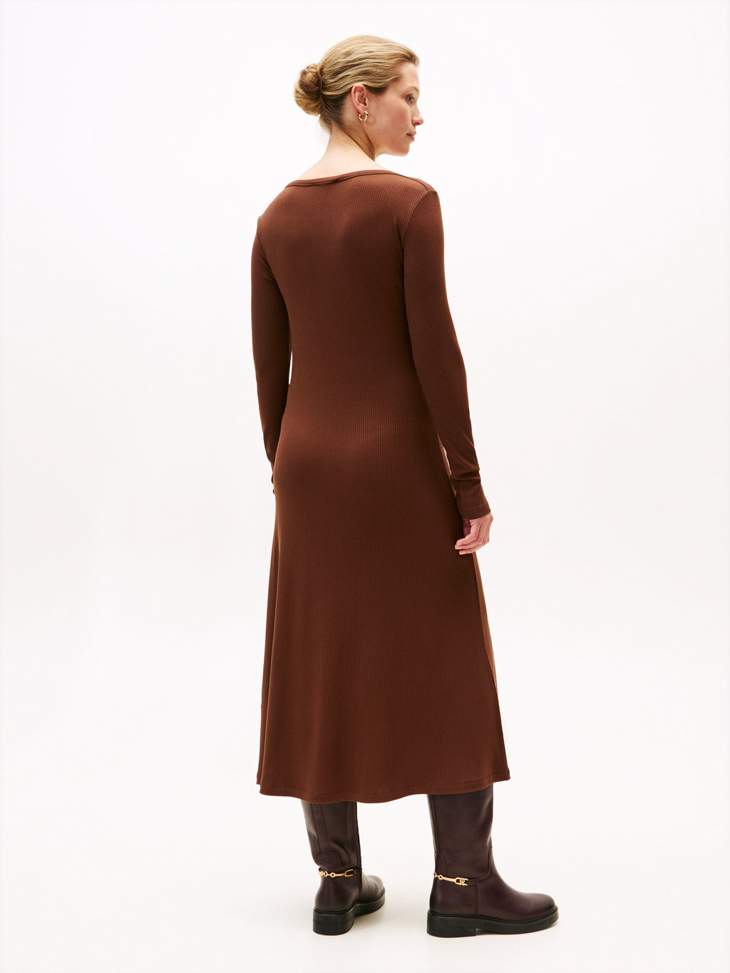 FLARE MIDI DRESS  Media 4