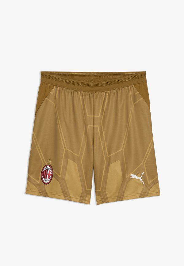 Puma AC MILAN 26/27 TORWARTSHORTS - Club wear - archive gold- black