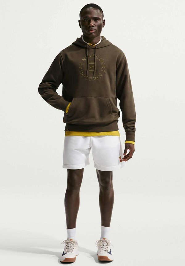Nike Performance M NKCT DF HRTGE FLC PO HD - Hoodie - dark hazel saffron quartz