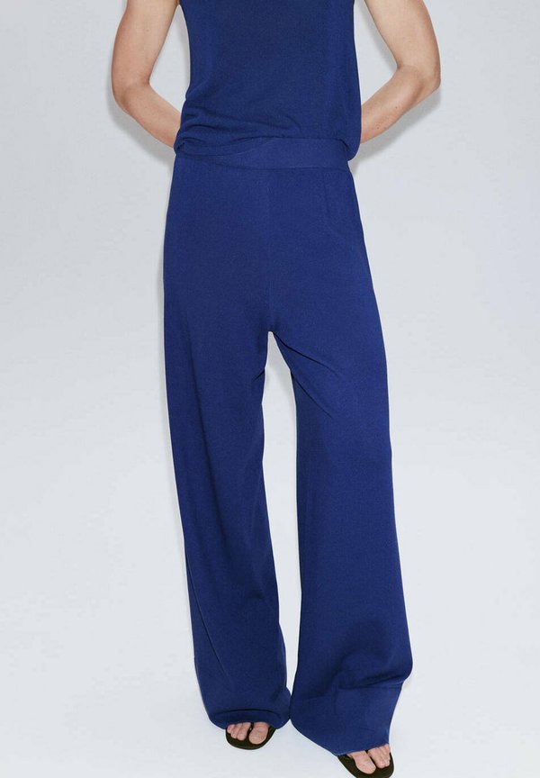 Mango ADULT - Trousers - neon blue