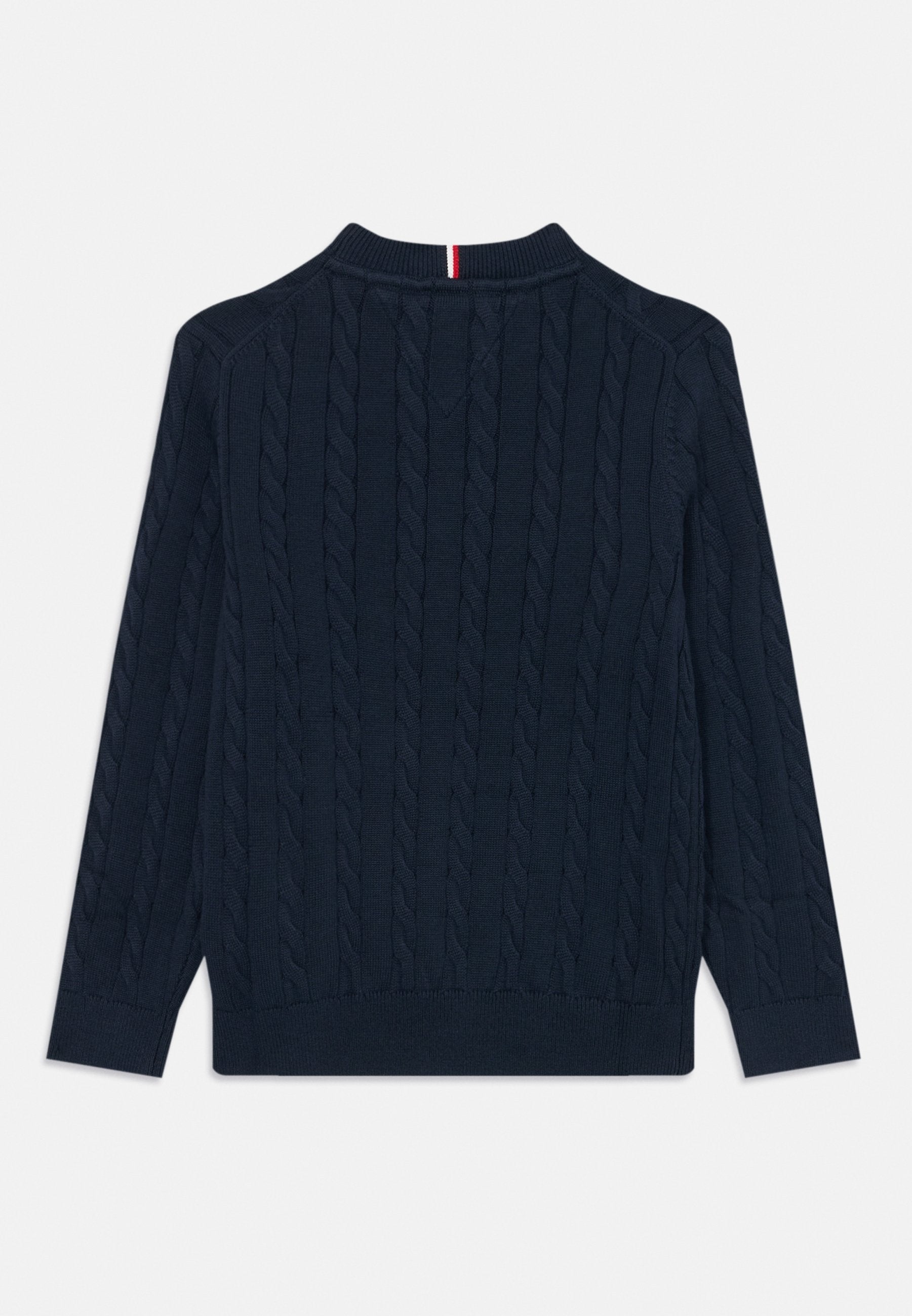 LOGO CABLE KNIT JUMPER Media 2